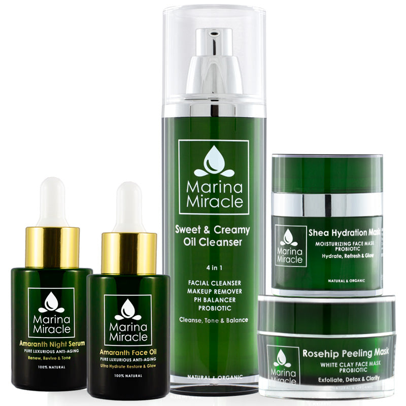 Marina Miracle skin care package for dry and mature skin