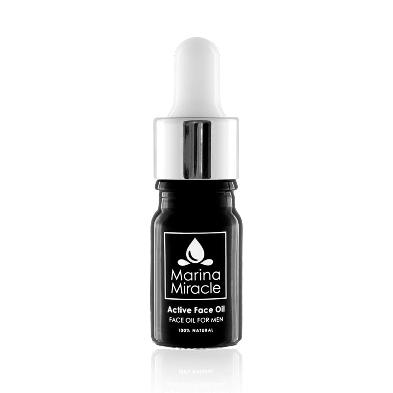 Active Face Oil is an all natural serum for men produced in Norway